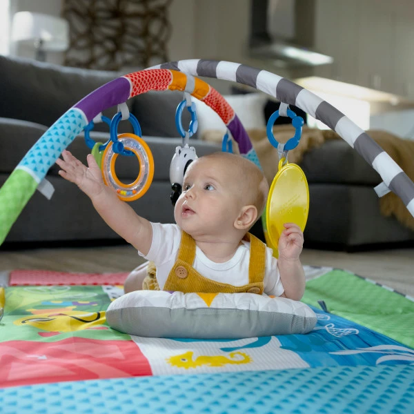 BABY EINSTEIN Deka na hraní 5v1 Patch's Color Playspace ™ 0m +