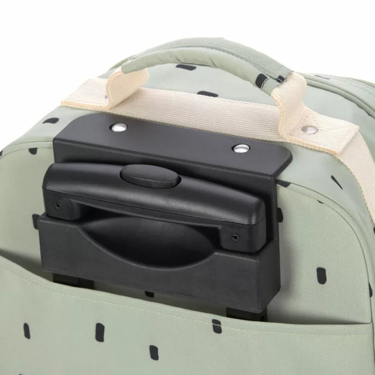 Dětský kufr Lässig Trolley Happy Prints light olive 