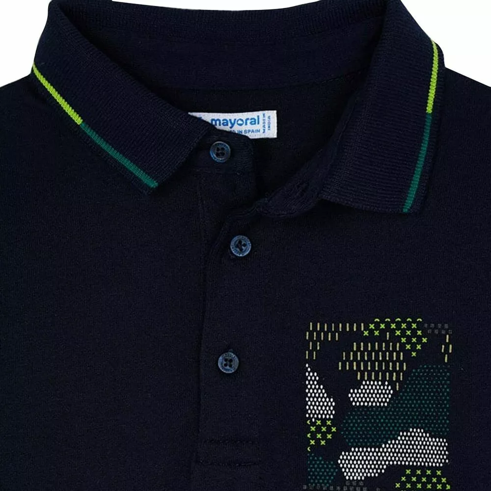 Chlapecké triko polo dlouhý rukáv Mayoral 4159-29