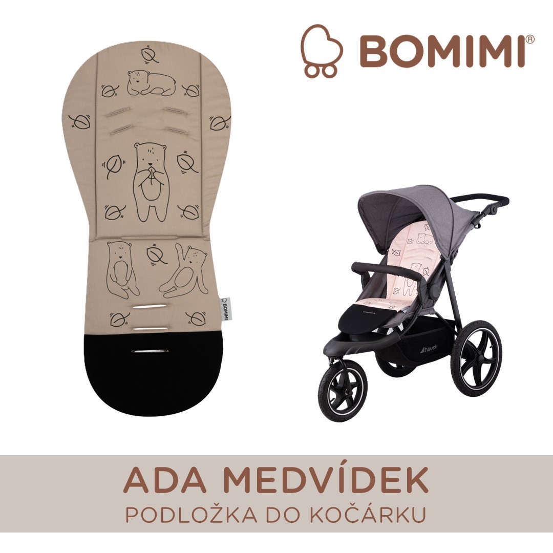 Bomimi ADA Podložka MEDVĚD beige