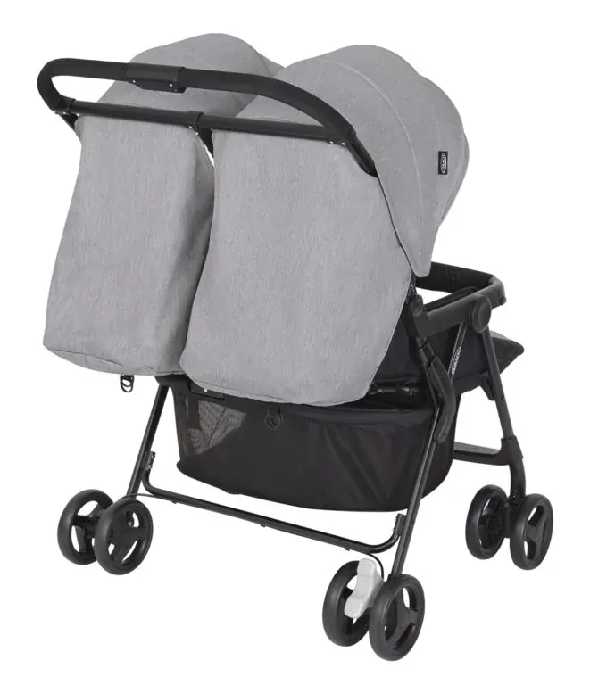 GRACO Kočárek pro dvojčata Duorider™ steeple gray