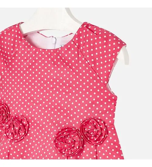 Dívčí puntíkaté šaty Mayoral 3946-29