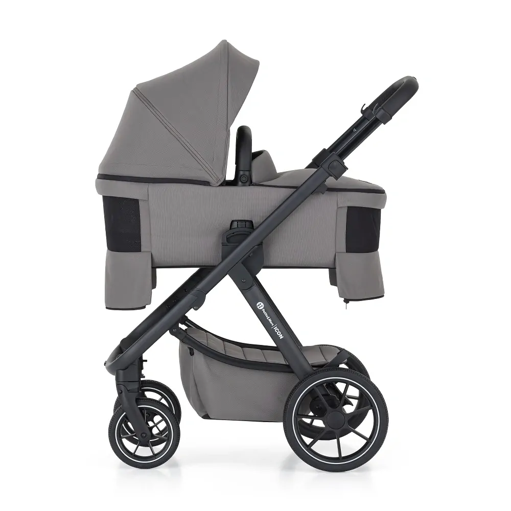 PETITE&MARS Kočárek kombinovaný ICON 2v1 Dove Grey LITE RWS