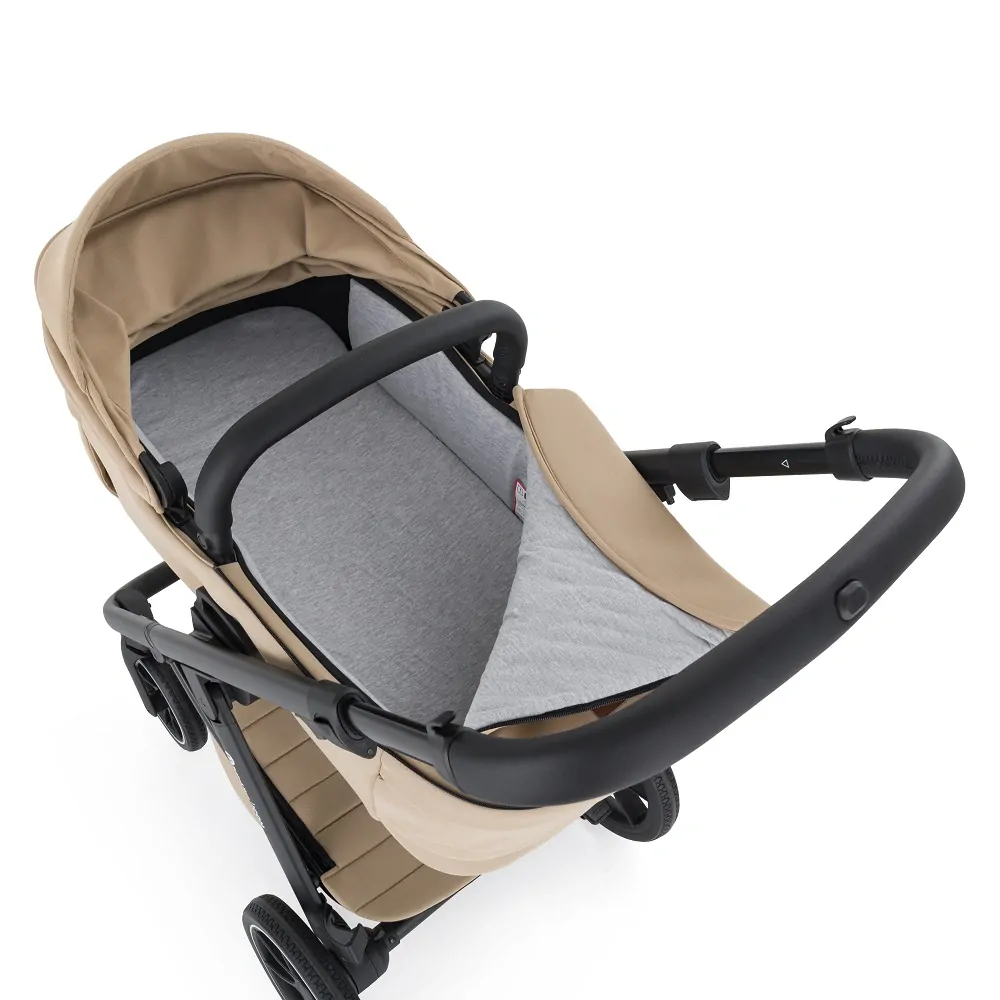 PETITE&MARS Kočárek kombinovaný ICON 2v1 Mocha Beige LITE RWS