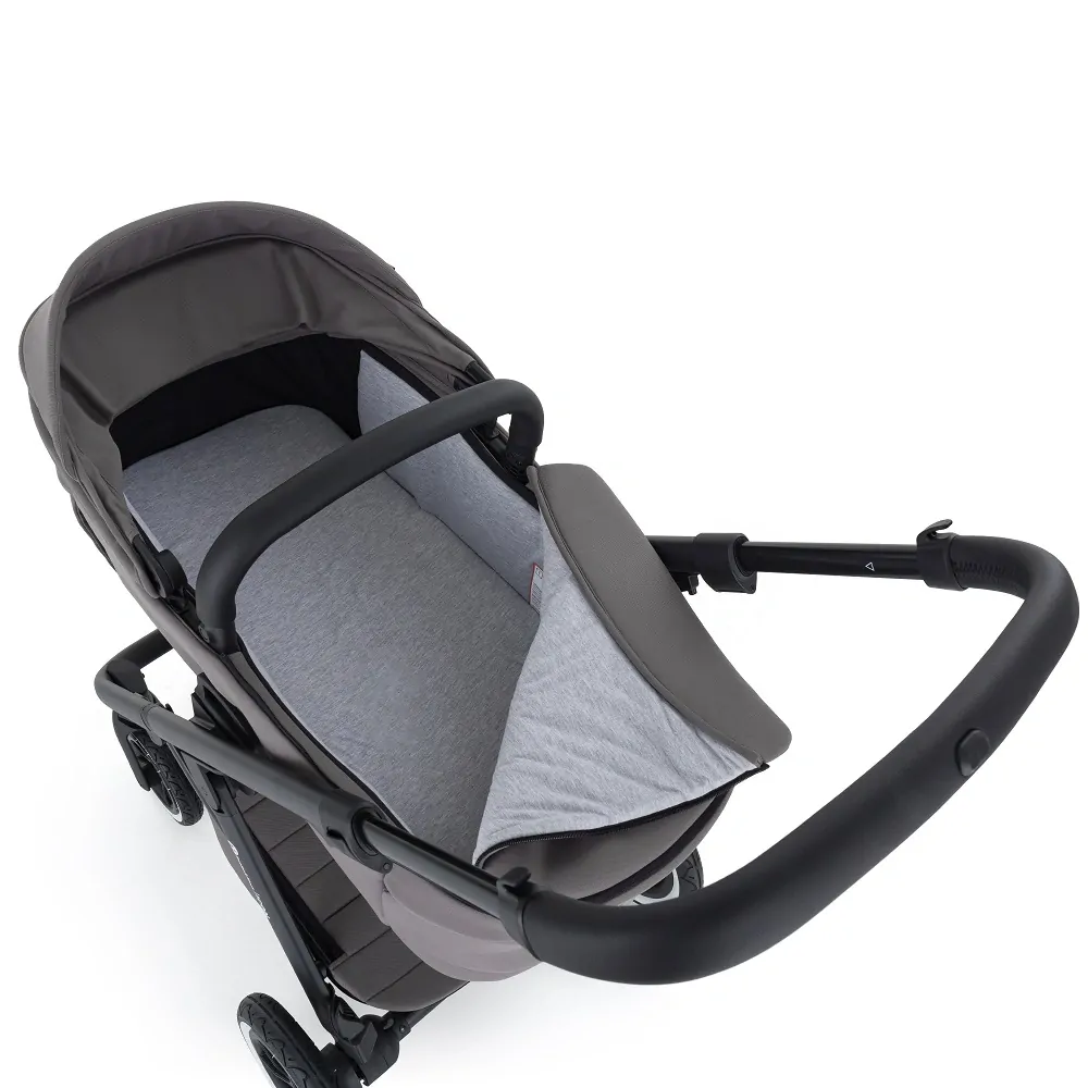 PETITE&MARS Kočárek kombinovaný ICON 2v1 Dove Grey LITE AIR