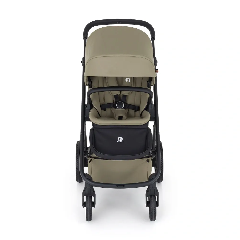 PETITE&MARS Kočárek kombinovaný ICON 2v1 Mossy Green XXL RWS