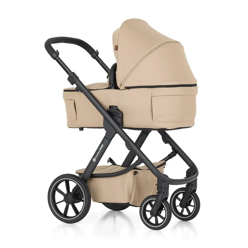PETITE&MARS Kočárek kombinovaný ICON 2v1 Mocha Beige XXL RWS
