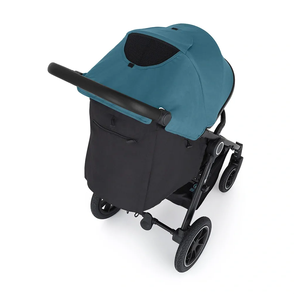 PETITE&MARS Kočárek sportovní Street2 Air Black  Ocean Blue