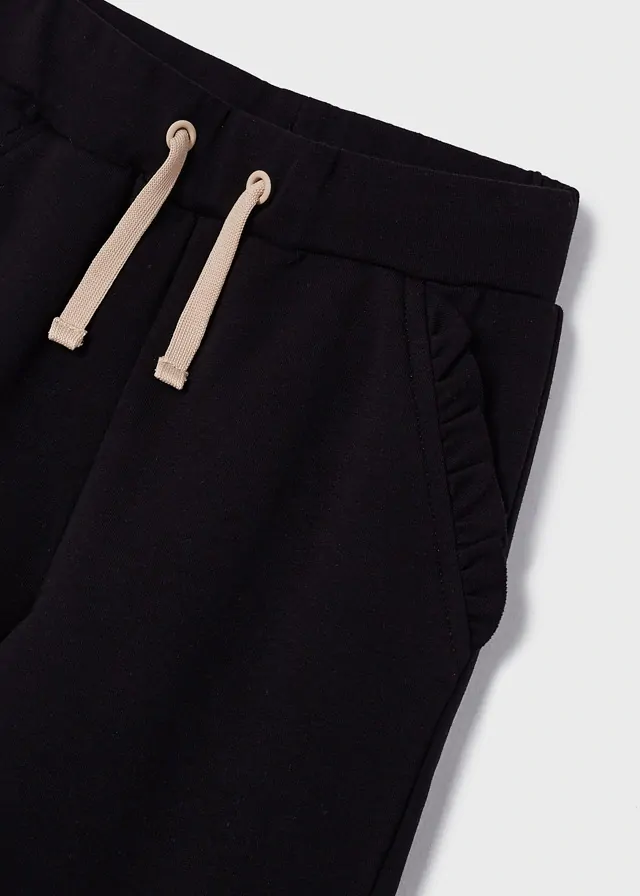 Dívčí tepláková souprava Mayoral 3851-29 černobéžová velikost 122