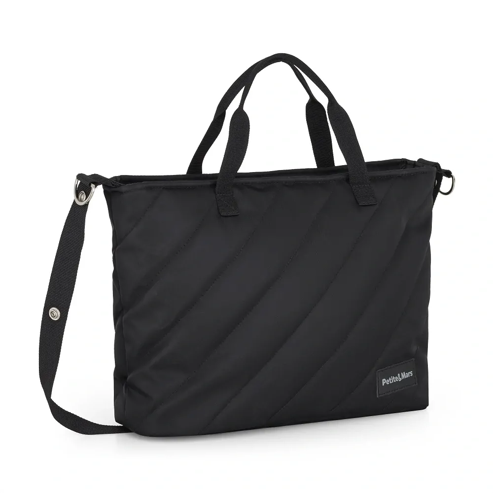 PETITE&MARS Taška přebalovací Mia Absolute Black