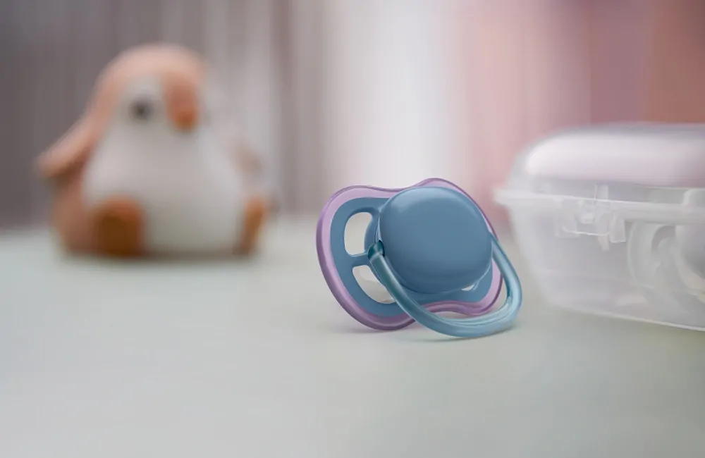 Philips AVENT Šidítko Ultra air neutral 6-18m dívka modrá, 2ks