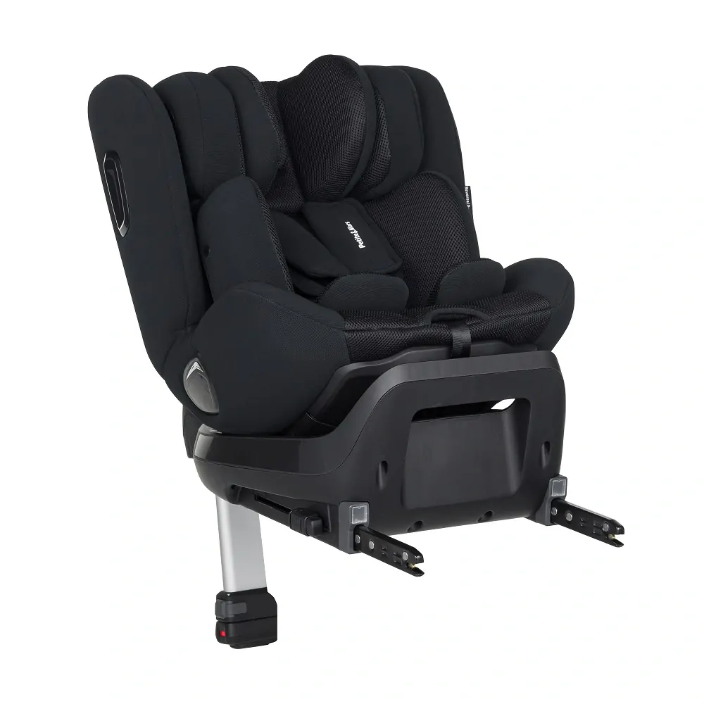 PETITE&MARS Autosedačka Reversal Pro i-Size 360° Black Air 40-105 cm (0-18 kg)