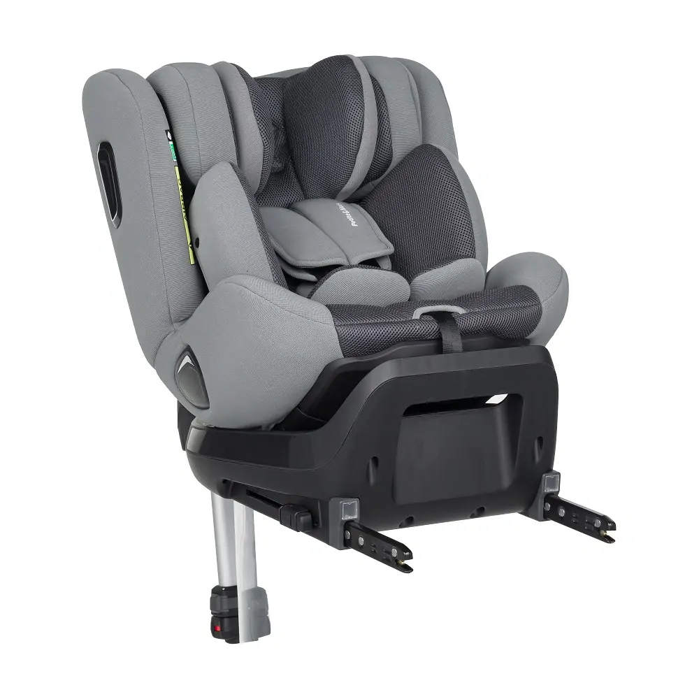 PETITE&MARS Autosedačka Reversal Pro i-Size 360° Grey Air 40-105 cm (0-18 kg)