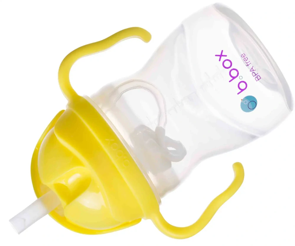 b.box Hrneček s brčkem 240ml Citron