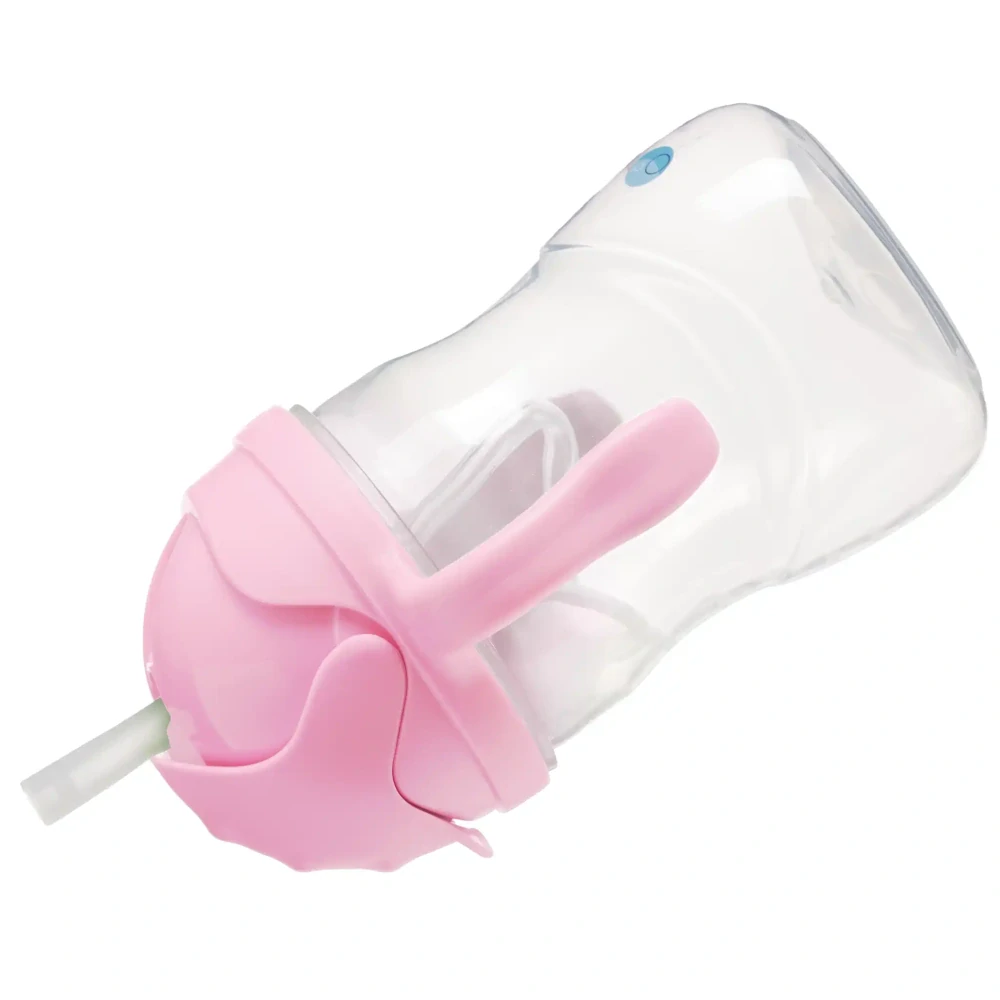 b.box Hrneček s brčkem 240ml Třešňový květ