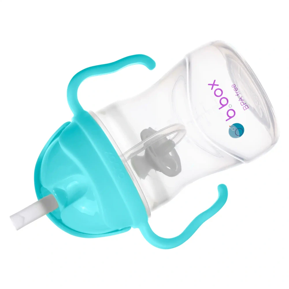 b.box Hrneček s brčkem 240ml Aqua