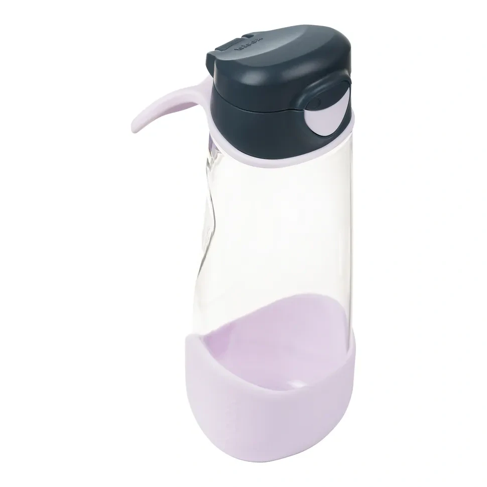 b.box Lahev na pití Sport 600ml Indigo/růžová