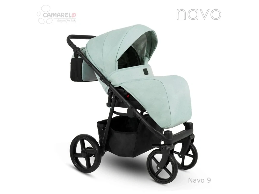 Dětský kočárek Camarelo Navo - 9 Zelenkavá