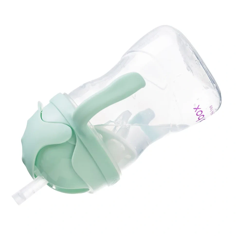 b.box Hrneček s brčkem 240ml GELATO pistáciový
