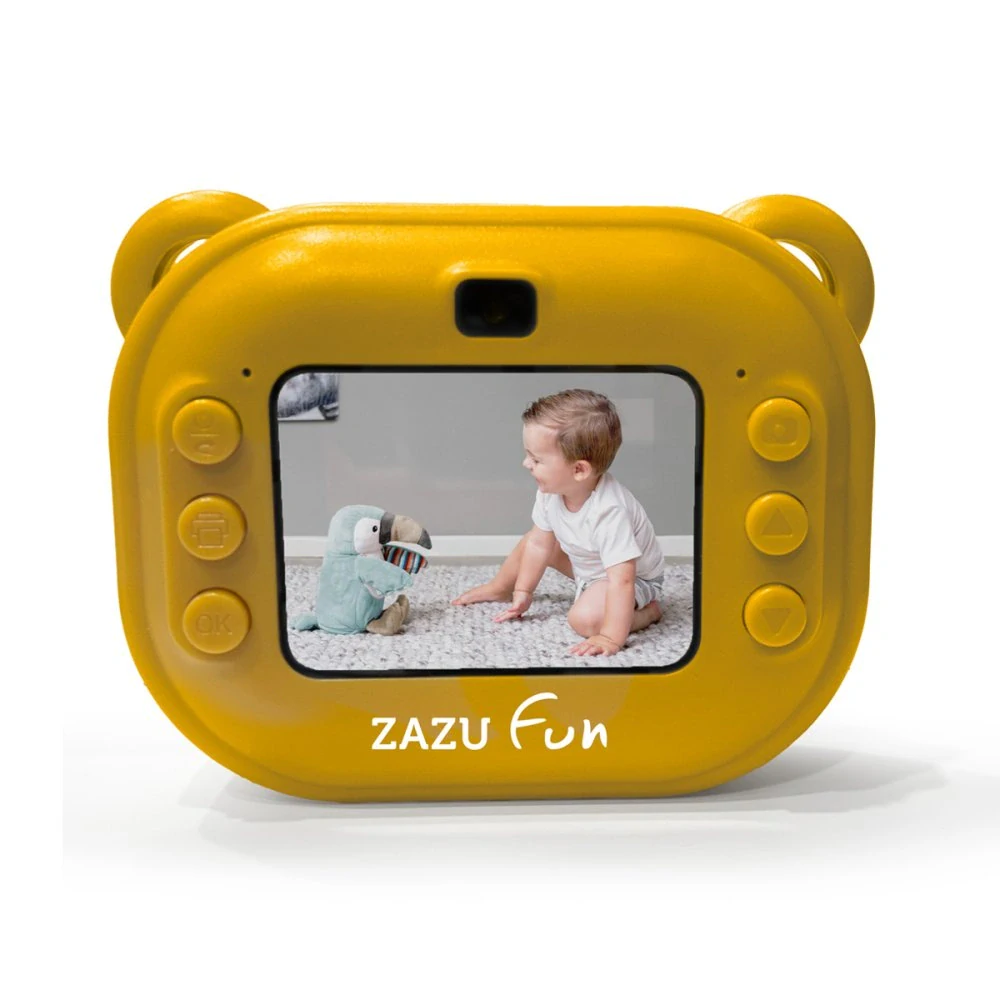 Zazu FUN - Dětský instantní fotoaparát - žlutý