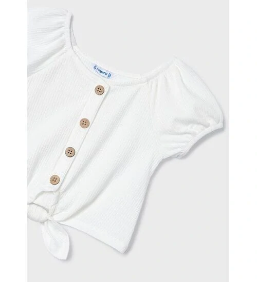 Dívčí top Mayoral 3086- 33 tyrkysové velikost 122