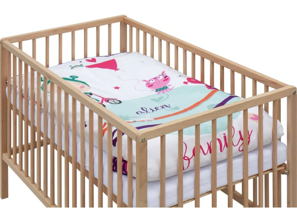 Dětská postýlka s kompletní výbavou Scarlett 120 x 60 cm - Moly