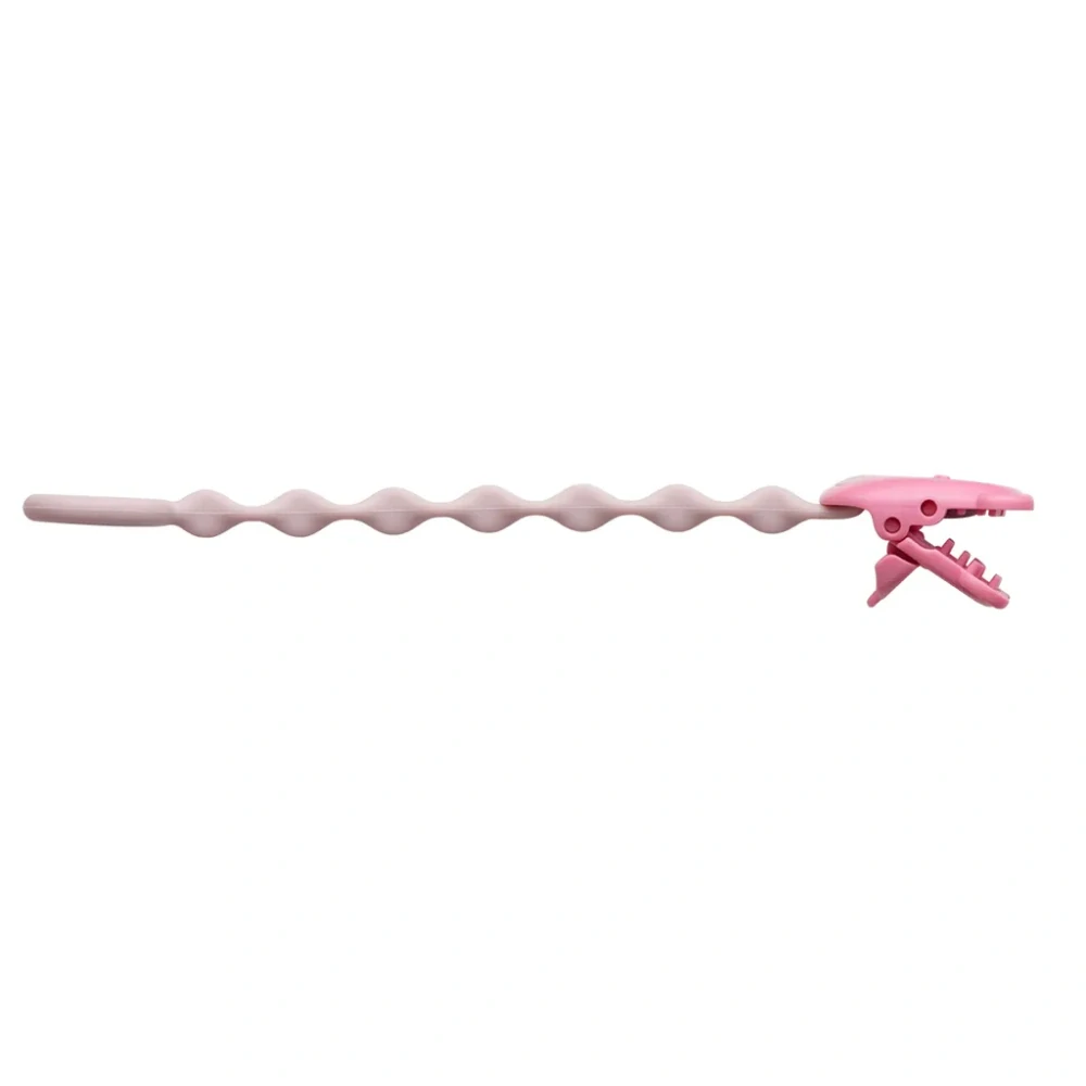 b.box Silikonový klip na dudlík, 2 ks - blush/vanilla
