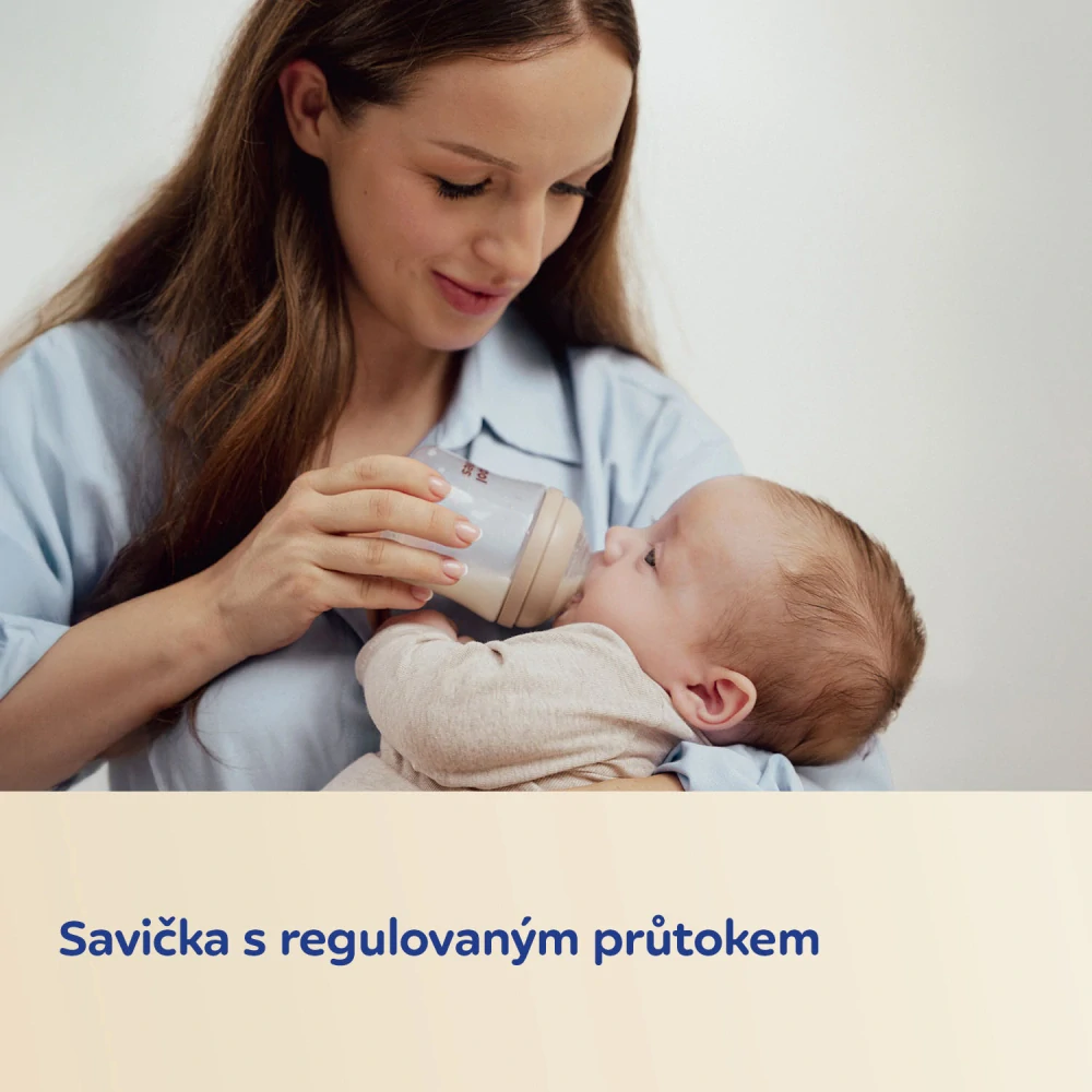 Canpol babies Savička k lahvi Natural Shape 3m+ 2ks