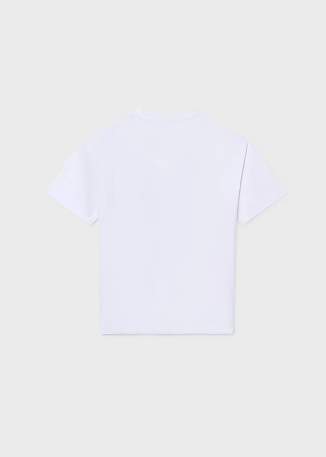 Chlapecké triko krátký rukáv Game Mayoral 6033-19 Bílé