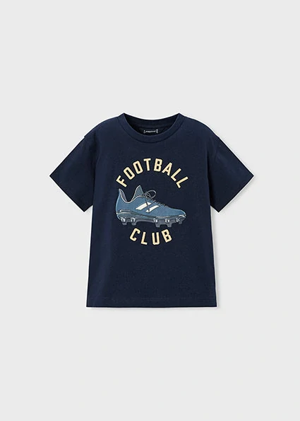 Chlapecké triko krátký rukáv Football Club Mayoral 3072-61 Tmavě modré