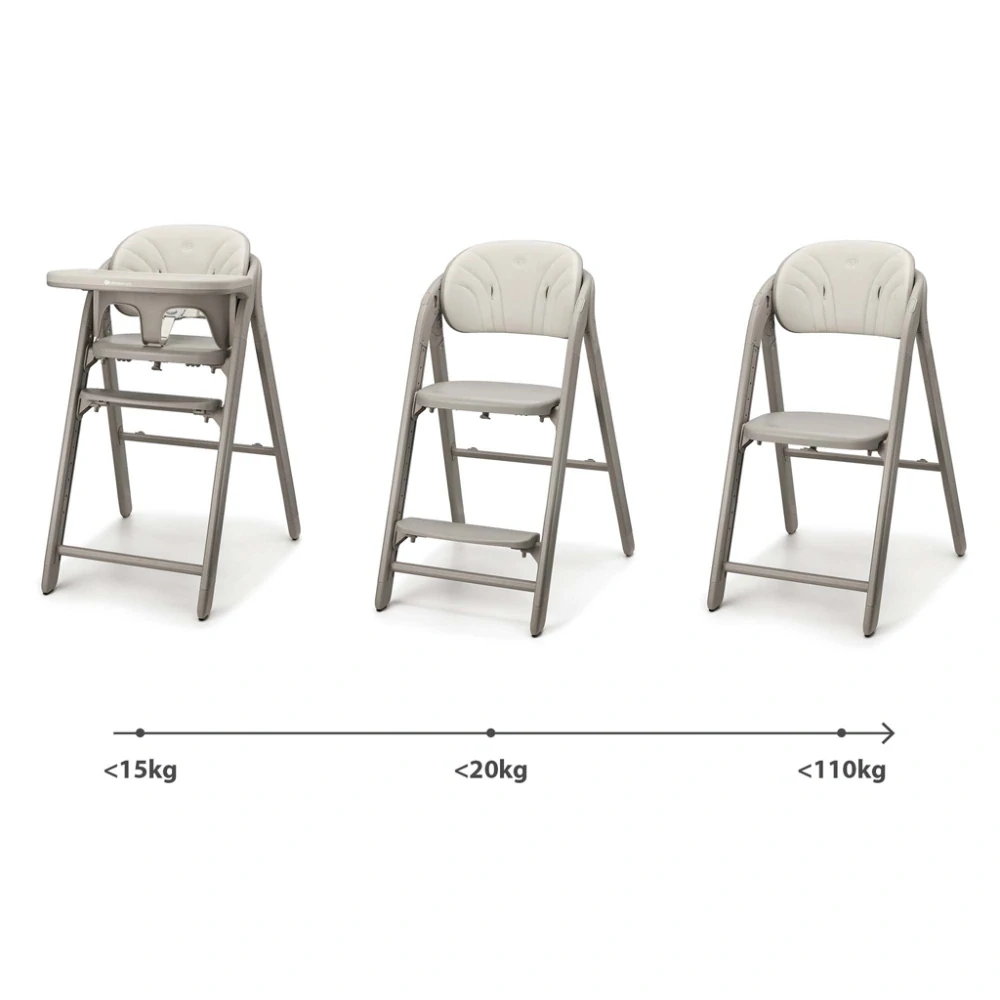 KINDERKRAFT Jídelní židlička Tino Beige