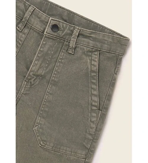 Chlapecké rifle Mayoral Straight Fit 7562-46 šedohnědé velikost 152