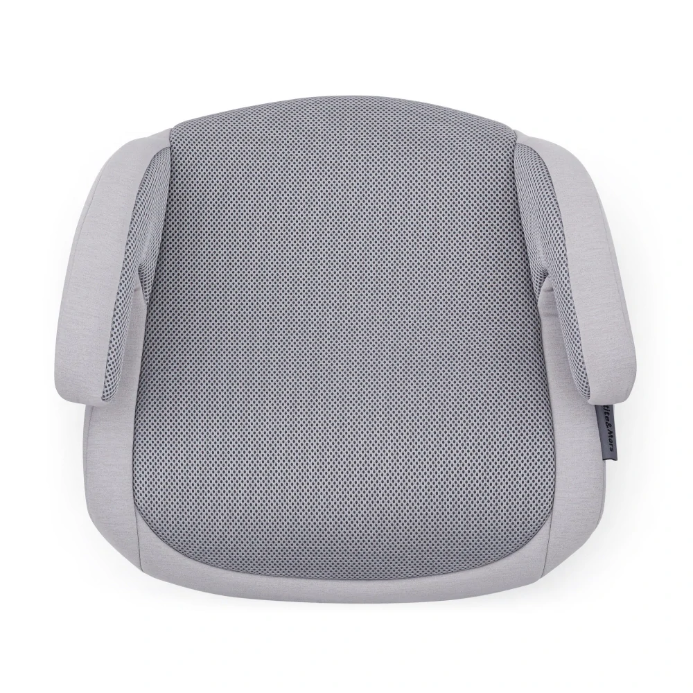 PETITE&MARS Podsedák Optimus Pro i-Size Air Gentle Grey 125 - 150 cm (22-36 kg)