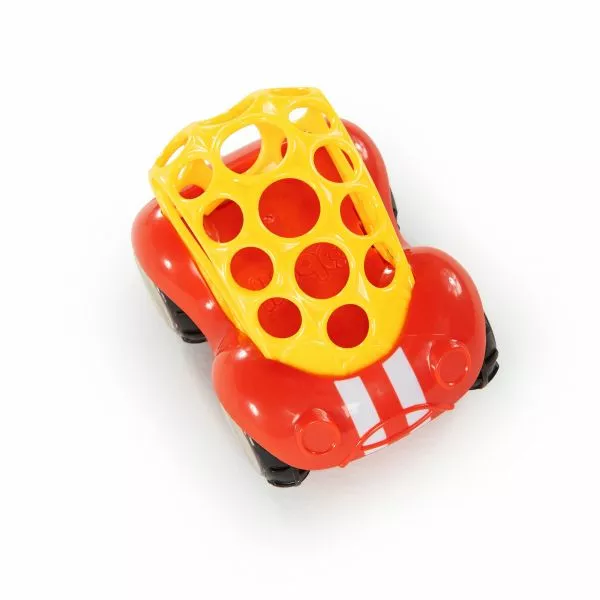 Hračka autíčko Oball 3m+ červené