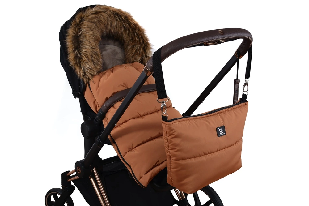 Zimní fusak Cottonmoose Combi  Amber+kožešina hnědá