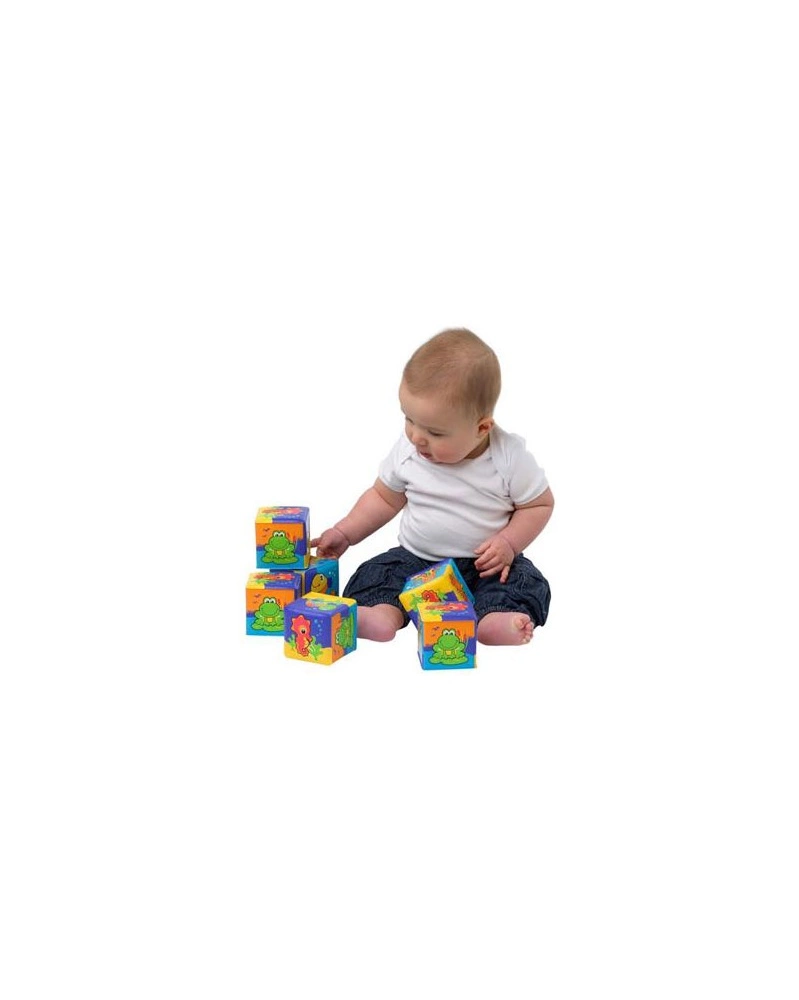 PLAYGRO - MĚKKÉ PĚNOVÉ KOSTKY