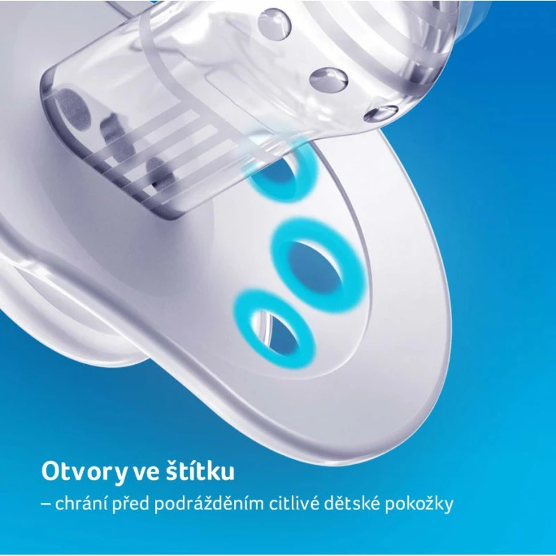 LOVI Dudlík silikonový dynamický HEY 6-18m 2ks Boy