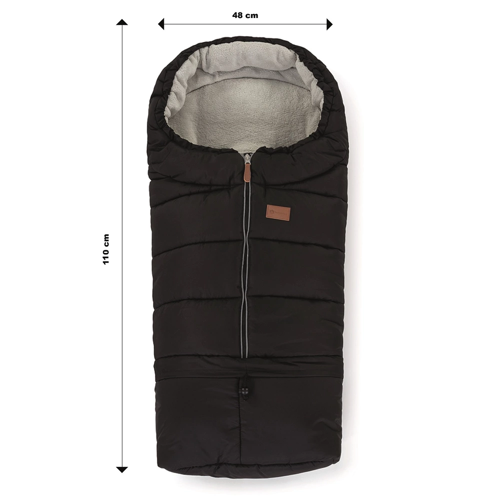PETITE&MARS Fusak nastavitelný 3v1 Jibot Charcoal Grey