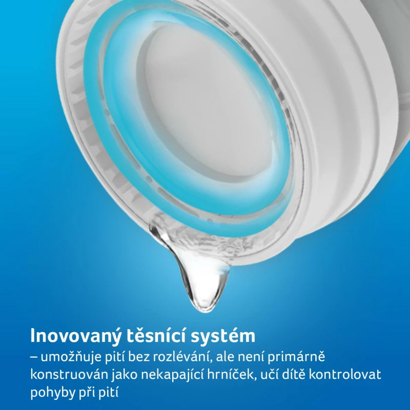 LOVI Hrneček 360 WILD SOUL 250ml 9m+ modrý