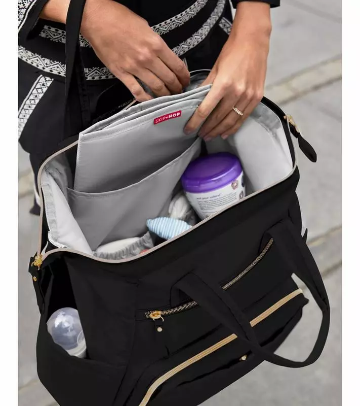Taška přebalovací / batoh SKIP HOP Mainframe Black