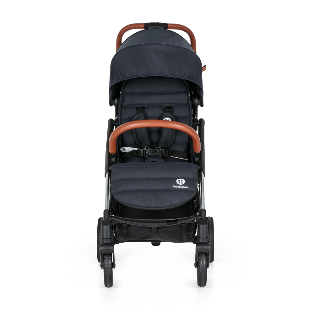 PETITE&MARS Kočárek sportovní Cross Anthracite Blue