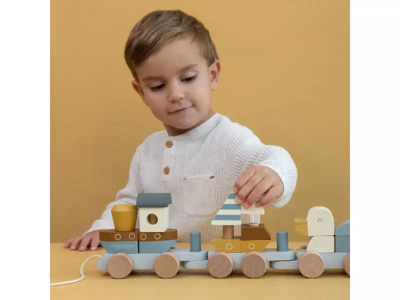 Little Dutch vláček dřevěný Námořnický záliv