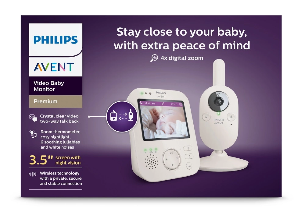 Philips AVENT Baby video monitor SCD891/26