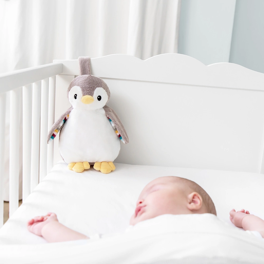 ZAZU Tučňák PHOEBE - Šumící zvířátko s nočním světlem a hlasovým rekordérem