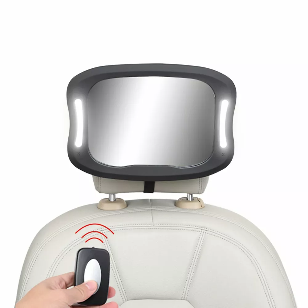 ZOPA Zrcátko s LED osvětlením, Black