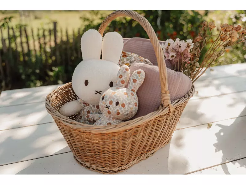 Little Dutch Králíček Miffy textilní Vintage Kytičky 35cm