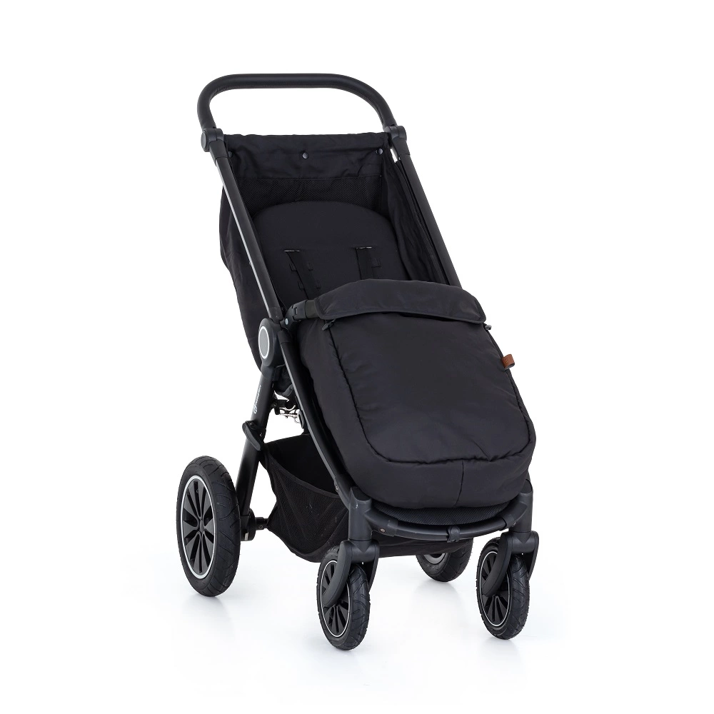 PETITE&MARS Kočárek Street+ Air Black + Stříška Limited 100 Kingdom