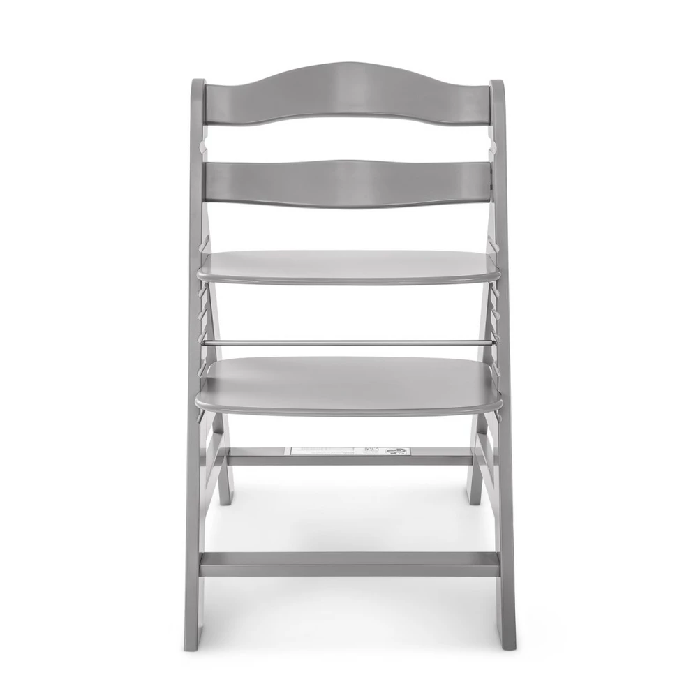 Jídelní dřevěná židle Hauck Alpha+ Grey