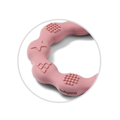 Silikonové kousátko Babyono Ring 825-02