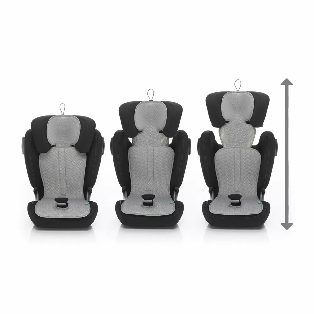 Prodyšná podložka do autosedačky Zopa Breeze sk. 2/3 - Ice Grey
